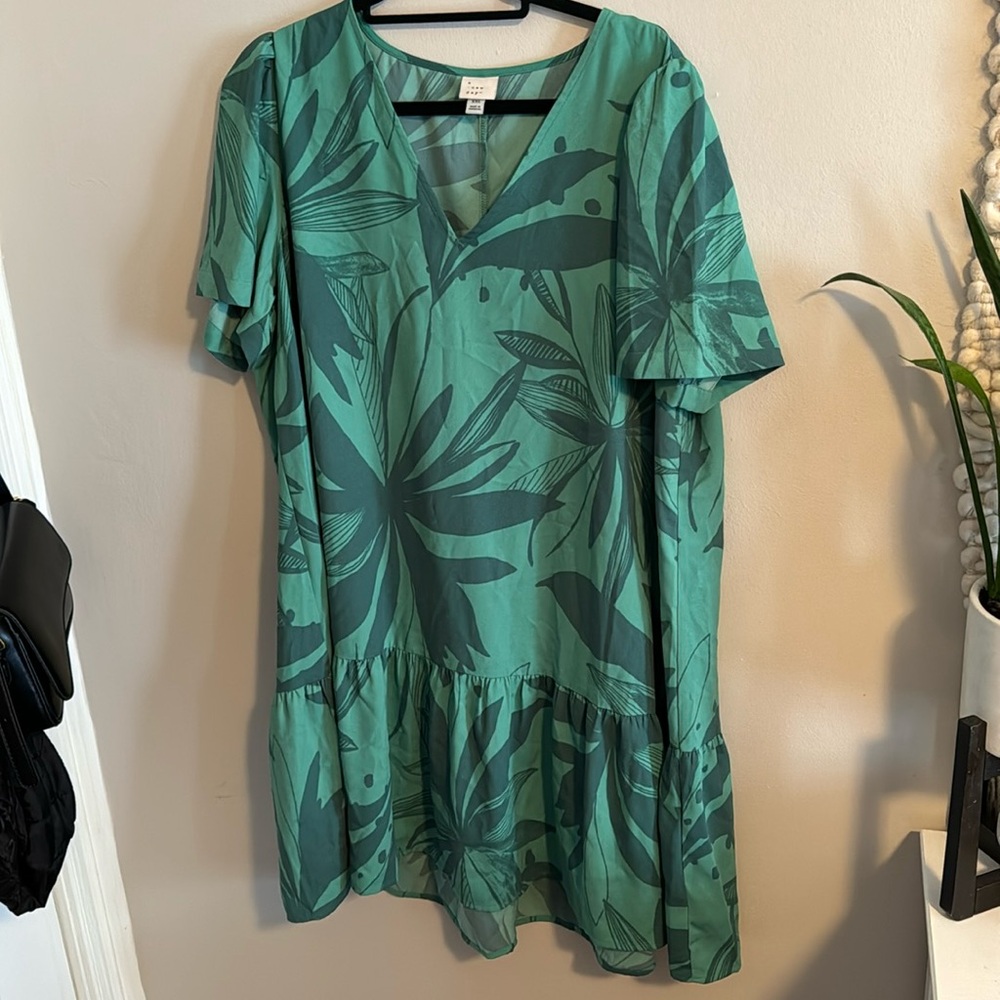 Target XXL green dress